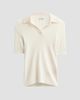 Burberry Women's Rain Rib-Knit Cashmere Polo Shirt - 1