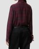 Burberry Women's Rhiannon Checked Silk Blouse - 3