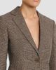 Burberry Women's Sabella Check Wool-Linen Tailored Jacket - 5