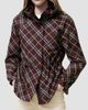 Burberry Women's Shifford Reversible Check Nylon Hooded Jacket - 4