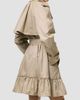 Burberry Women's Short Ruched Gabardine Trench Coat - 3