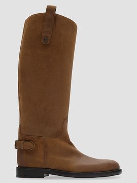 Burberry Women's Suede Cavalier Boots