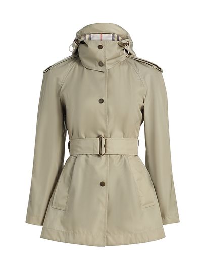 Burberry Women's Tilgate Belted Mini Trench Coat