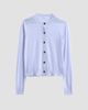 Burberry Women's Wendy Wool Check-Shoulder Cardigan - 1
