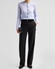 Burberry Women's Wendy Wool Check-Shoulder Cardigan - 2