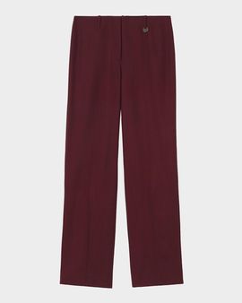 Burberry Wool Tailored High-Rise Trousers