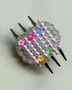 Burner Babe Burner Babe Flower Pearl J Clip in Pink at Urban Outfitters - 5