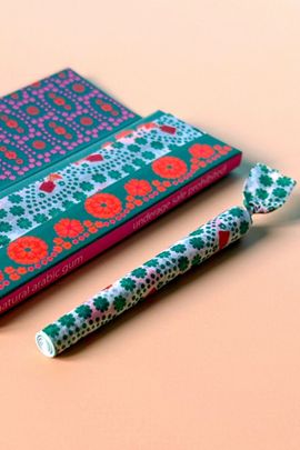 Burner Babe Burner Babe Secret Garden Rolling Papers in Green at Urban Outfitters