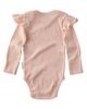 BUTTERBLU BUTTERBLU Ashley Ruffle Long Sleeve Organic Cotton 5-Pack Bodysuits - 2