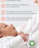 BUTTERBLU BUTTERBLU Ashley Ruffle Long Sleeve Organic Cotton 5-Pack Bodysuits - 5
