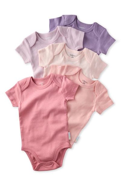 BUTTERBLU BUTTERBLU Avery Assorted 5-Pack Organic Cotton Bodysuits