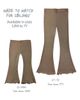 BUTTERBLU BUTTERBLU Kids' Fiorella Assorted 4-Pack Stretch Organic Cotton Flare Leggings - 4