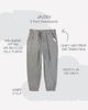 BUTTERBLU BUTTERBLU Kids' Jayden 2-Pack Organic Cotton & Recycled Polyester Sweatpants - 3