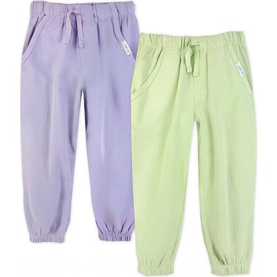 BUTTERBLU BUTTERBLU Kids' Jayden 2-Pack Organic Cotton Sweatpants