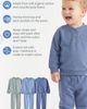 BUTTERBLU BUTTERBLU Kids' Jerry Henley Fleece Sweatsuit - 2