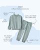 BUTTERBLU BUTTERBLU Kids' Jerry Henley Fleece Sweatsuit - 4