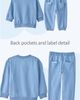 BUTTERBLU BUTTERBLU Kids' Jerry Henley Fleece Sweatsuit - 5