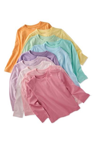 BUTTERBLU BUTTERBLU Kids' London Assorted 10-Pack Organic Cotton T-Shirt