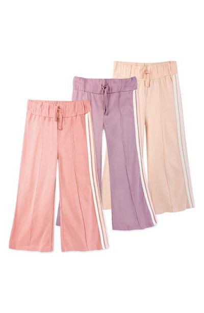 BUTTERBLU BUTTERBLU Kids' Wilder Assorted 3-Pack Organic Cotton Sweatpants