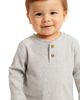 BUTTERBLU BUTTERBLU Payton Assorted 5-Pack Long Sleeve Organic Cotton Waffle Henley T-Shirts - 2