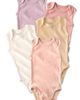 BUTTERBLU BUTTERBLU Sam Assorted 5-Pack Sleeveless Organic Cotton Bodysuits - 1