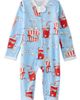 BUTTERBLU BUTTERBLU Scout One-Piece Organic Cotton Pajamas - 1