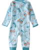 BUTTERBLU BUTTERBLU Shadow Footless Sleep & Play Organic Cotton Romper - 2