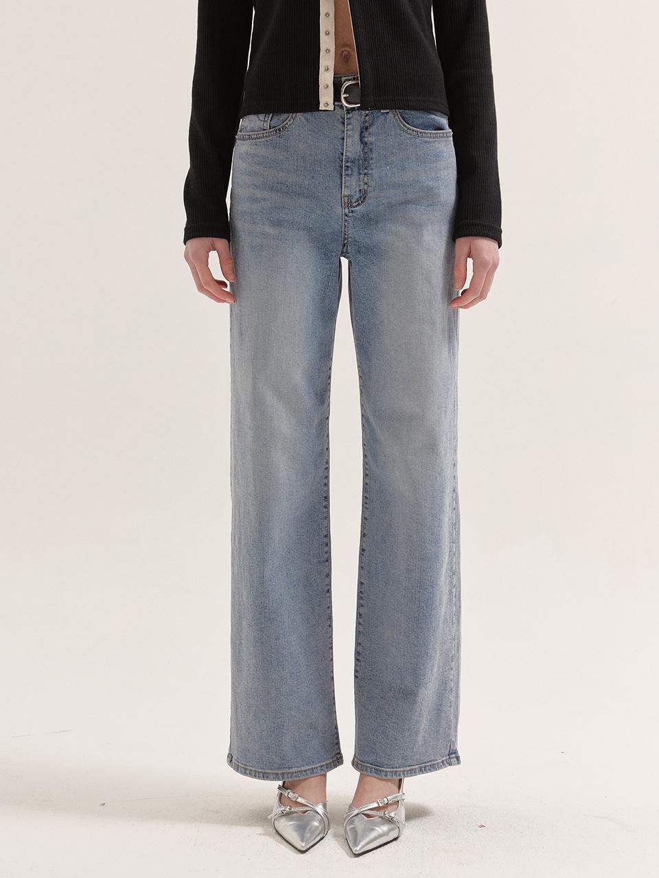 BUTTONUP Standard Straight Light Blue Denim [Light Blue]
