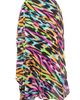 BUXOM COUTURE BUXOM COUTURE Animal Print Chiffon Robe with Wrist Bands - 2