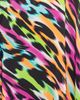 BUXOM COUTURE BUXOM COUTURE Animal Print Chiffon Robe with Wrist Bands - 5