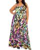 BUXOM COUTURE BUXOM COUTURE Animal Print Maxi Dress - 1