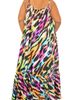 BUXOM COUTURE BUXOM COUTURE Animal Print Maxi Dress - 2