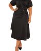 BUXOM COUTURE BUXOM COUTURE Asymmetric Ruffle Dress - 1