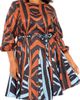 BUXOM COUTURE BUXOM COUTURE Bishop Sleeve Belted Fit & Flare Dress - 3