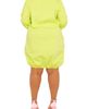 BUXOM COUTURE BUXOM COUTURE Bubble Hem Cotton Blend Poplin Dress - 2