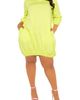 BUXOM COUTURE BUXOM COUTURE Bubble Hem Cotton Blend Poplin Dress - 5