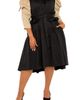 BUXOM COUTURE BUXOM COUTURE Contrast Puff Shoulder Dress - 1