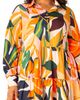 BUXOM COUTURE BUXOM COUTURE Floral Long Sleeve Shirtdress - 4