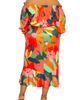 BUXOM COUTURE BUXOM COUTURE Floral Off-the-Shoulder Fit & Flare Dress - 2