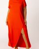 BUXOM COUTURE BUXOM COUTURE High Neck Draped Maxi Dress - 1
