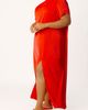 BUXOM COUTURE BUXOM COUTURE High Neck Draped Maxi Dress - 3