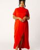 BUXOM COUTURE BUXOM COUTURE High Neck Draped Maxi Dress - 4