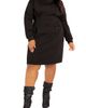 BUXOM COUTURE BUXOM COUTURE Long Sleeve Jersey Sweatshirt Dress - 1