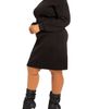 BUXOM COUTURE BUXOM COUTURE Long Sleeve Jersey Sweatshirt Dress - 3
