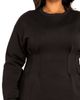 BUXOM COUTURE BUXOM COUTURE Long Sleeve Jersey Sweatshirt Dress - 4