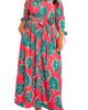 BUXOM COUTURE BUXOM COUTURE Mixed Print Maxi Shirtdress - 1
