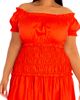 BUXOM COUTURE BUXOM COUTURE Off the Shoulder Midi Dress - 4