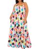 BUXOM COUTURE BUXOM COUTURE Polka Dot Maxi Dress - 1