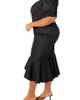 BUXOM COUTURE BUXOM COUTURE Ruched Fishtail Midi Dress - 3