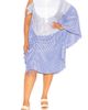 BUXOM COUTURE BUXOM COUTURE Stripe Single Sleeve Shirtdress - 1